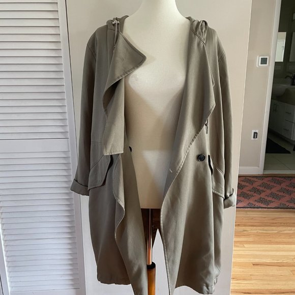 All Saints Lightweight Trench Coat - Picture 1 of 5